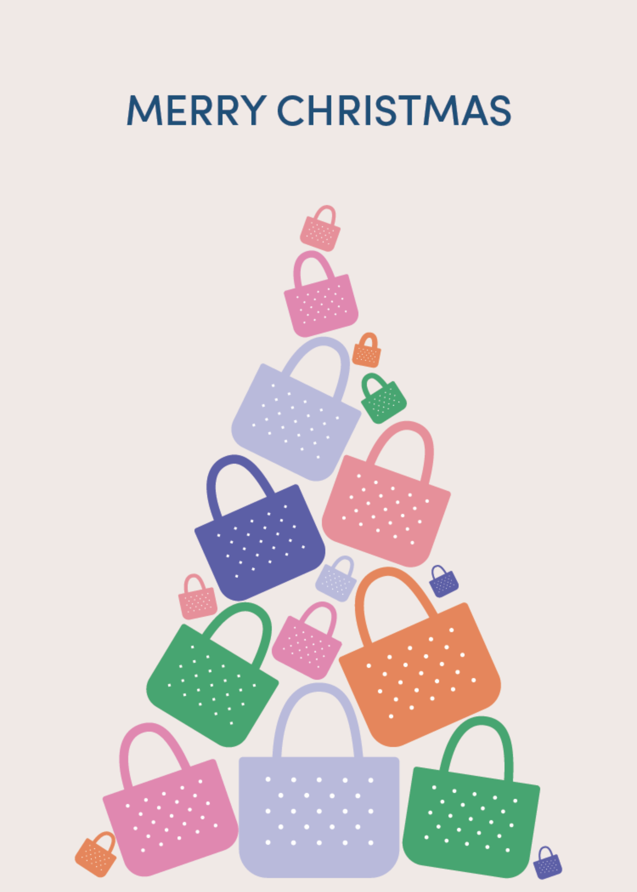 Merry Christmas Greeting Card F1