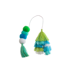 Bauble - Seaweed Double Tassel D0