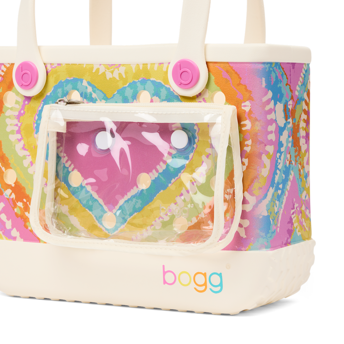Bitty - Dye-licious Heart Pink Taffy I3
