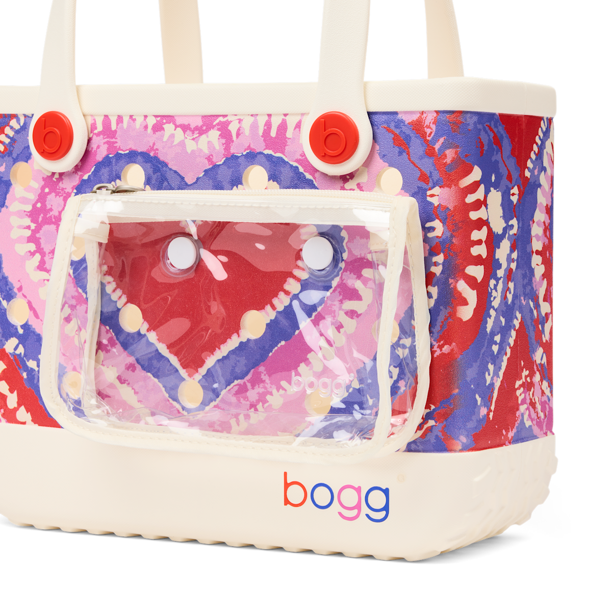 Bitty - Dye-licious Heart Buoy Red C8