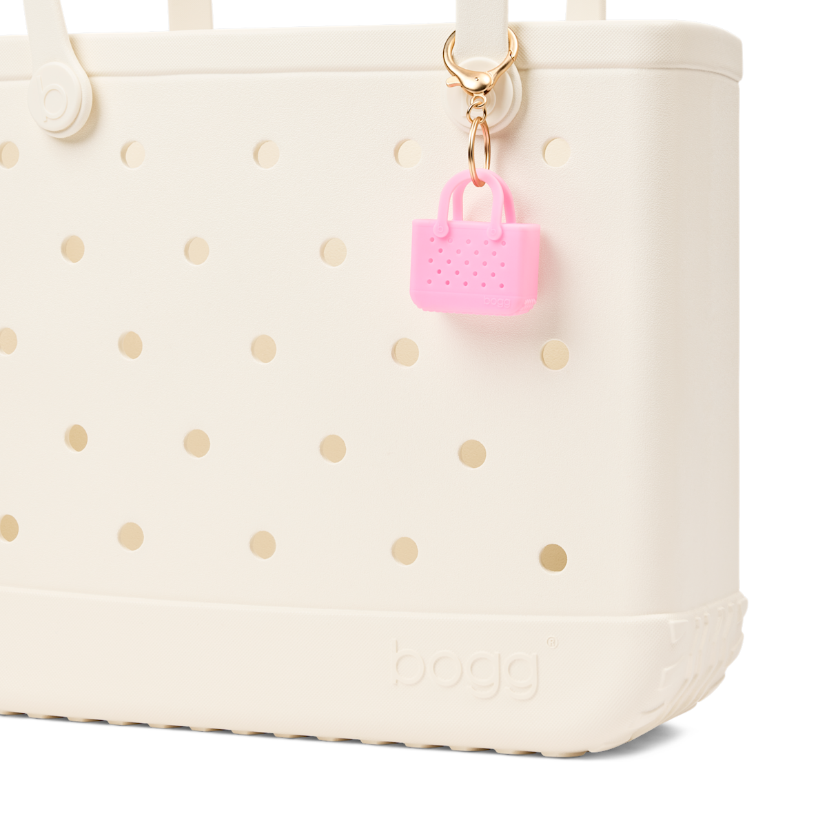 Tiny Tote Keychain - Pink Taffy X8
