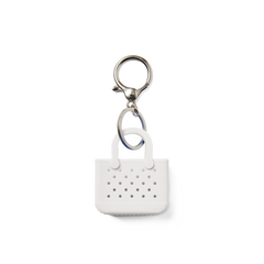 Tiny Tote Keychain - For Shore White I2