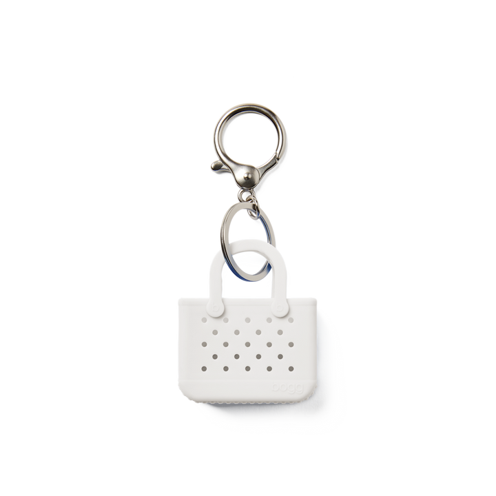 Tiny Tote Keychain - For Shore White I2