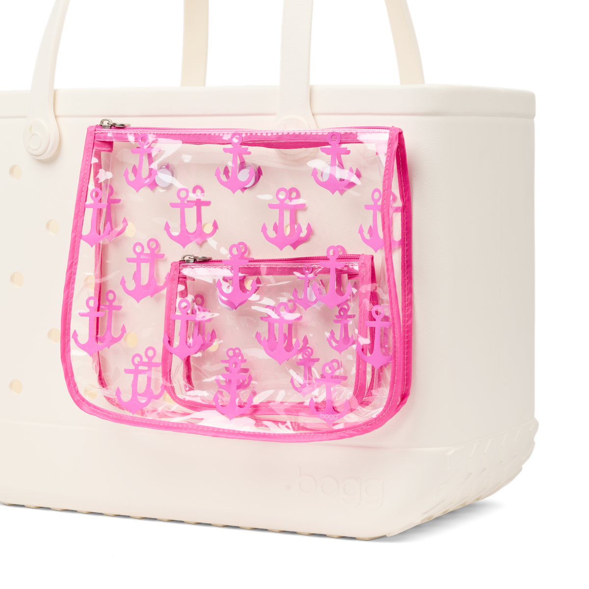 Bogg® Bag Decorative Insert - Anchor (Pink) S4