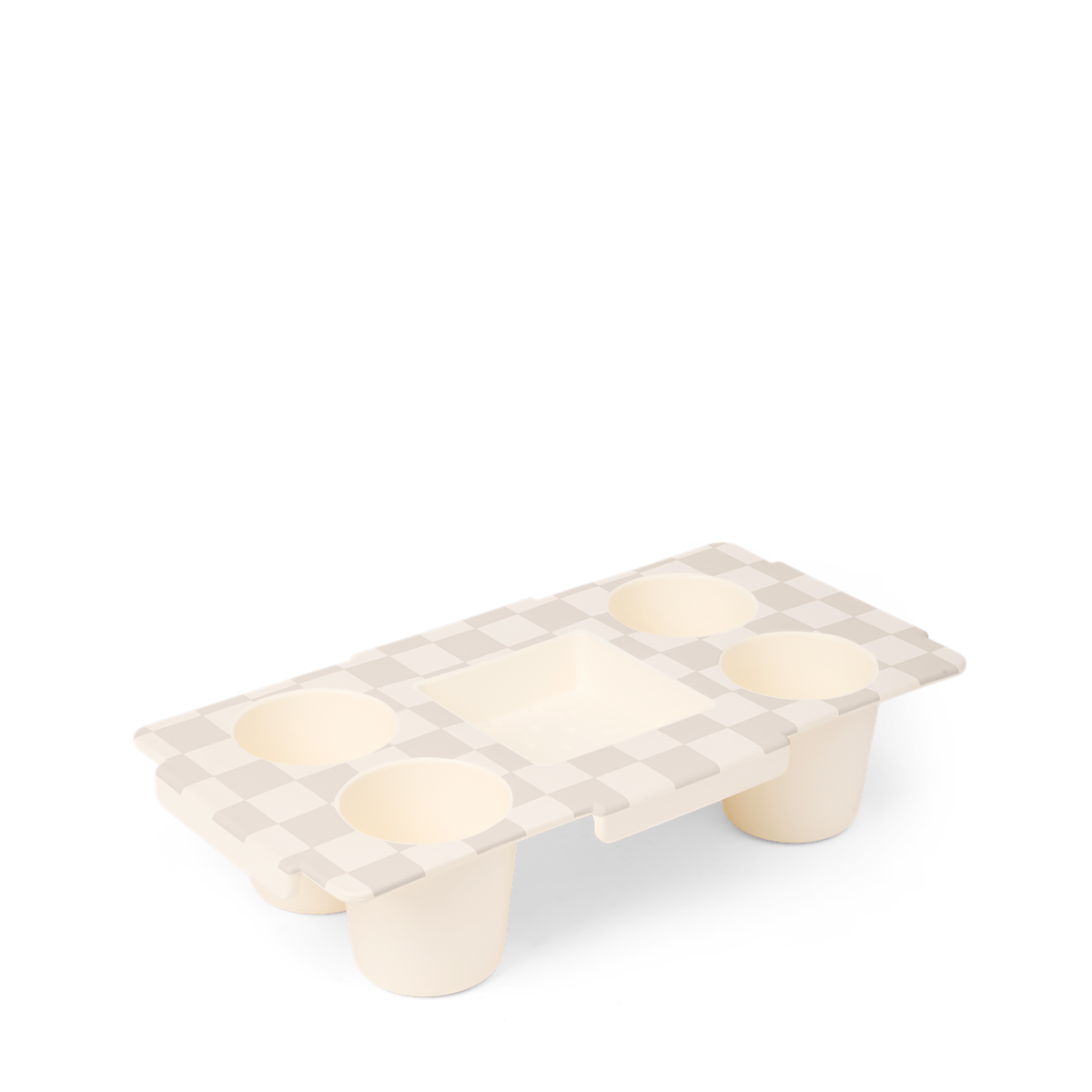 Top o' the Bogg to Ya - Checkered Coconut/Mushroom V2