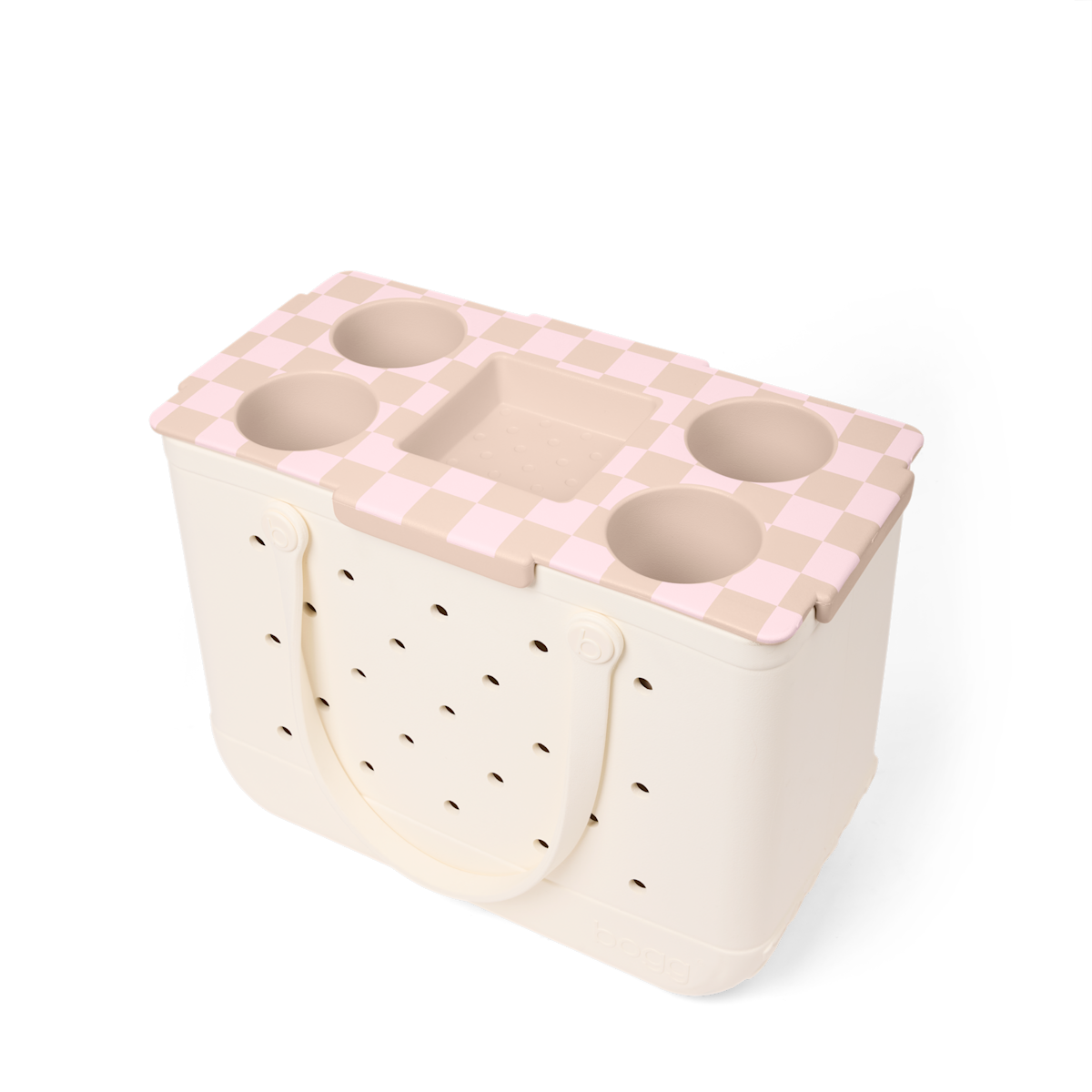 Top o' the Bogg to Ya - Checkered Linen/ Pink Marshmallow Y1