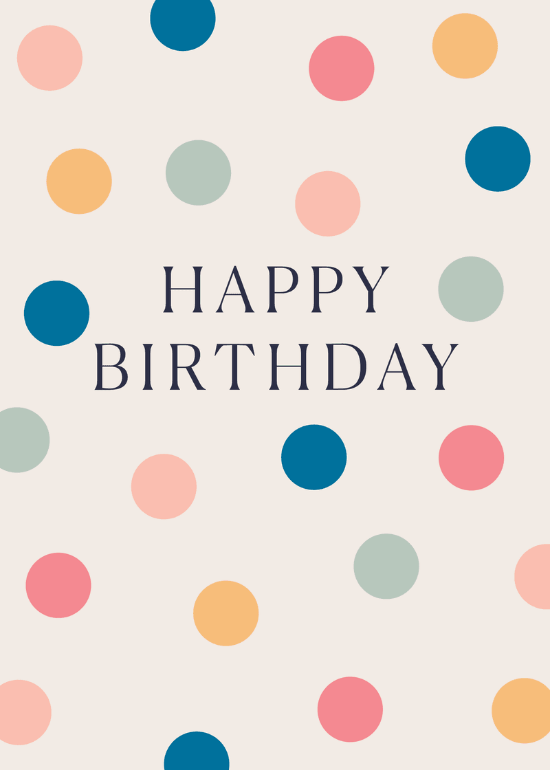Bogg Happy Birthday Greeting Card A1