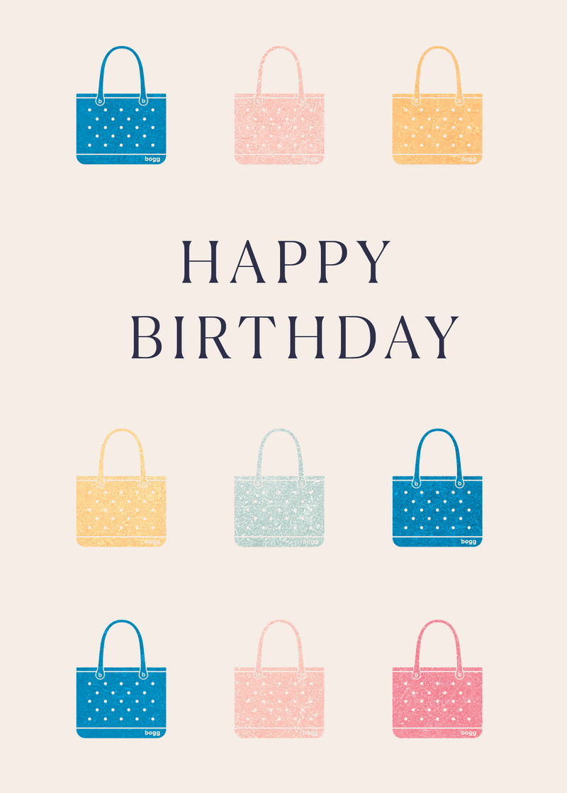 Happy Birthday Totes Greeting Card Q2
