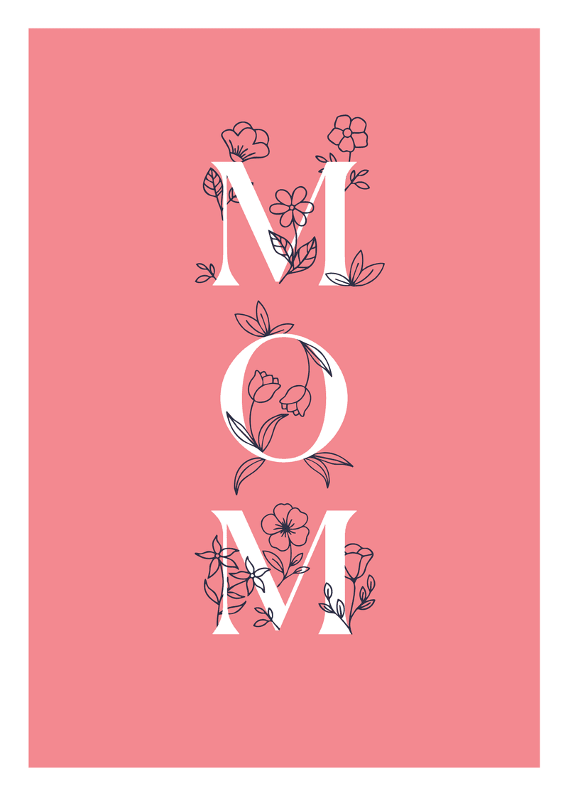 Mom Greeting Card M4