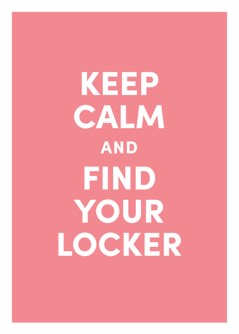 Keep Calm Greeting Card A1