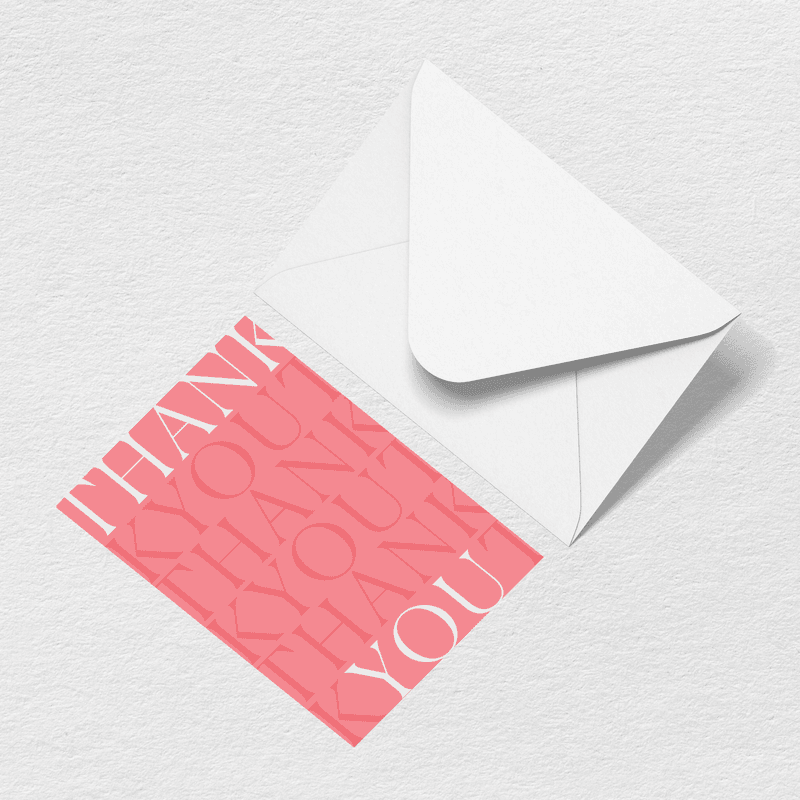 Bogg Thank You Greeting Card H6