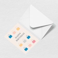Happy Birthday Totes Greeting Card Q2