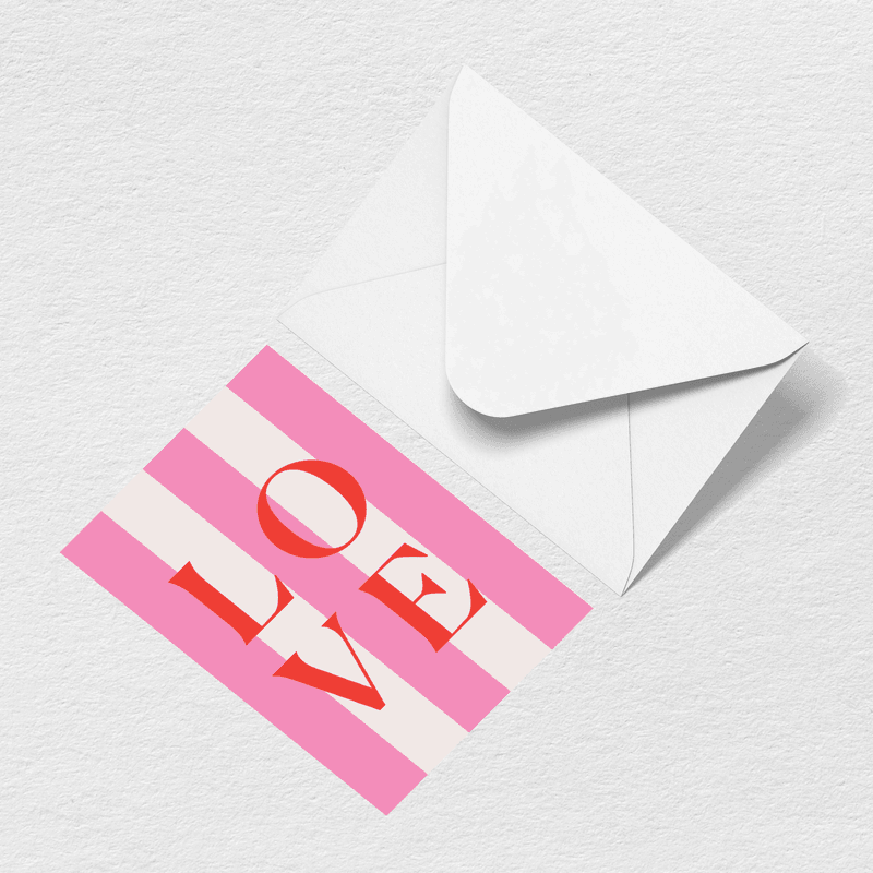 Love Greeting Card L6