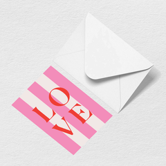 Love Greeting Card L6