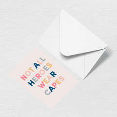 Heroes Greeting Card A8