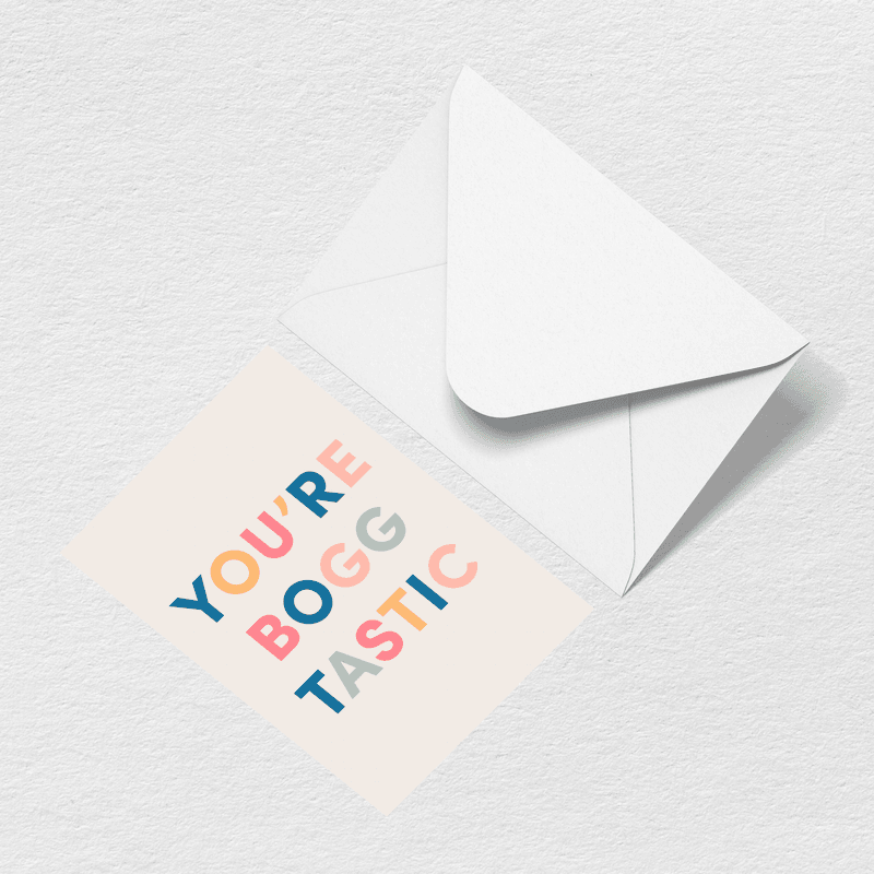 You're Boggtastic Greeting Card L5