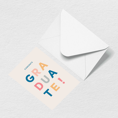 Graduation Graduate Greeting Card M6